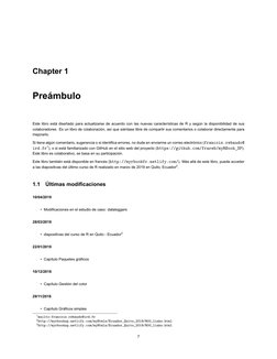 Chapter 1
Preámbulo
Este libro está diseñado para actualizarse de acuerdo con las nuevas características de R y según la disp