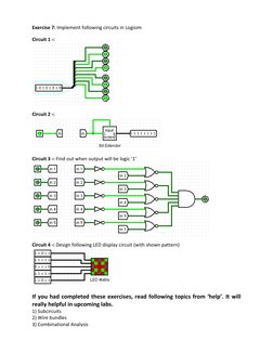 Introduction to Logisim Circuit Design | PDF | Logic Gate | Computer ...
