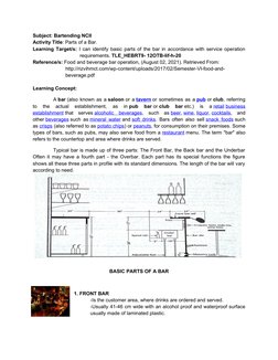 Anatomy of a Bar: Key Components | PDF | Bar (Establishment) | Drink
