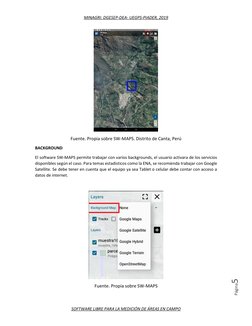 Manual de Uso de SW-Maps en Español | PDF | Sistema de información ...