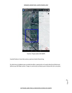 Manual de Uso de SW-Maps en Español | PDF | Sistema de información ...