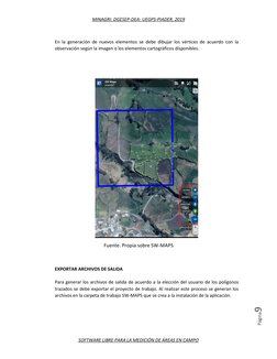 Manual de Uso de SW-Maps en Español | PDF | Sistema de información ...
