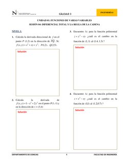 DEPARTAMENTO DE CIENCIAS                                                     4