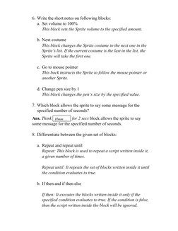 Scratch Notes.pdf Scratch Programming Lesson Notes | PDF | Scratch (Programming Language ...