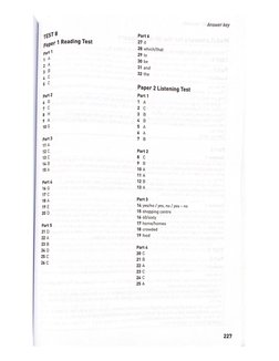 Collins For Schools - B1 - Answer Key | PDF