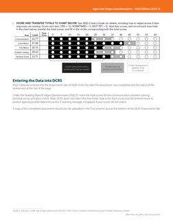 Asq Data ASQ-3 Scoring and Administration Guide | PDF | Human Development ...