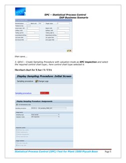 Sapc Checklist.pdf SPC Implementation in SAP QM | PDF | Statistics | Quality