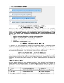 Guía de Informática para Grado 7° | PDF | Periférico | Hardware de la ...