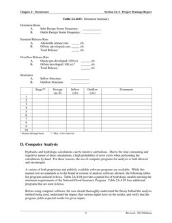 Project Drainage Report Guidelines | PDF | Surface Runoff | Stormwater