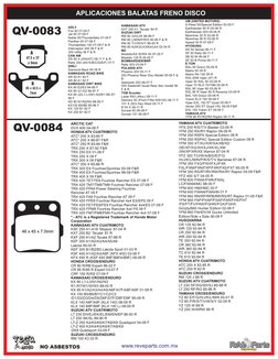 BALATA Vega Motorcycle Brake Parts Catalogue | PDF | Motor Vehicle | Land ... Vega Motorcycle Brake Parts Catalogue | PDF | Motor Vehicle | Land ...  
