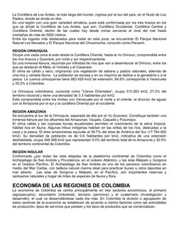 Regiones Geográficas de Colombia | PDF | Colombia | Andes