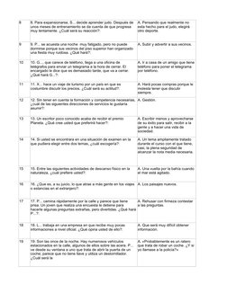 8
9
A. Subir y advertir a sus vecinos.
10
11
12
A. Gestión.
13
14
15
16
A. Los paisajes nuevos.
17
18
19
8. Para expansionars