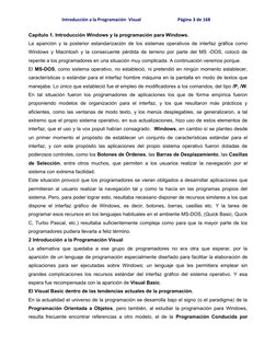 Introducción a la Programación  Visual                                 Página 3 de 168
Capítulo 1. Intro