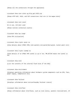 Cisco ASA Firewall Commands Cheat Sheet | PDF | Ip Address | Computer ...