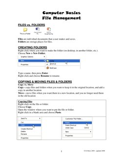 File Management Basics for Beginners | PDF | Computer File ...