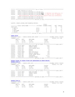 JCL Sort Utility Examples and Usage | PDF | System Software | Binary ...