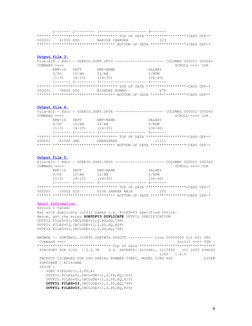 JCL Sort Utility Examples and Usage | PDF | System Software | Binary ...
