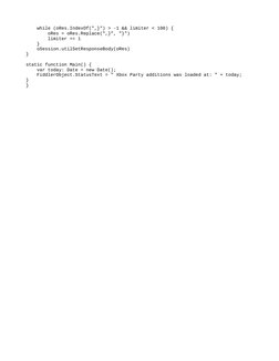 Xbox Party Tool Script for Fiddler | PDF | Computing | Computer Data