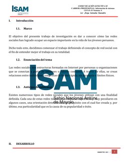 COMUNICACIÓN EFECTIVA II
CARRERA PROFESIONAL: información de sistemas
CICLO: II /Semana: 4
Lic. Jorge Camacho Saavedra
I.
Int