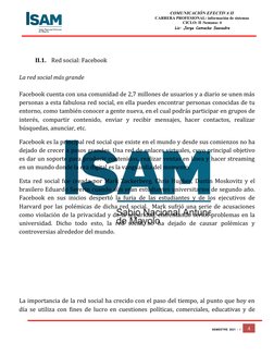 COMUNICACIÓN EFECTIVA II
CARRERA PROFESIONAL: información de sistemas
CICLO: II /Semana: 4
Lic. Jorge Camacho Saavedra
 
II.1