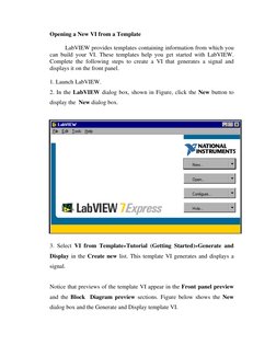 LabVIEW User Guide and Experiments | PDF | Control Theory | Areas