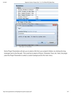 RPG Maker MV Plugin Basics Guide | PDF | Parameter (Computer ...