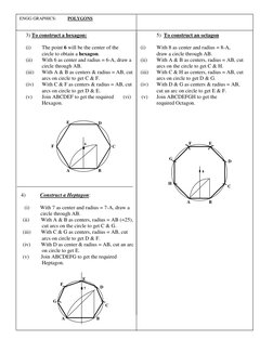 Constructing Regular Polygons Methods | PDF | Circle | Polygon