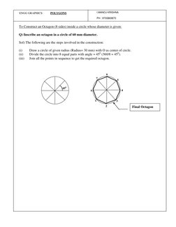 Constructing Regular Polygons Methods | PDF | Circle | Polygon