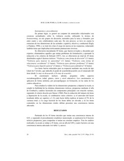 RUIZ, LLOR, PUEBLA y LLOR. Actitudes y violencia escolar 
28