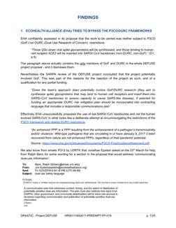 Overview of DARPA's DEFUSE Proposal | PDF | Vaccines | Virus