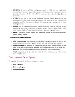 Understanding Expert Systems in AI | PDF | Expert | Inference