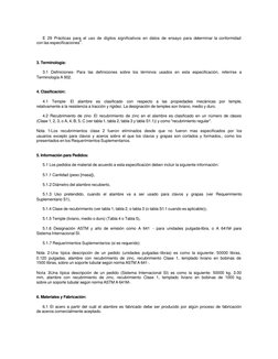 E 29 Prácticas para el uso de dígitos significativos en datos de ensayo para determinar la conformidad 
con las especificac
