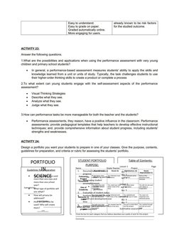 Easy to understand.
Easy to grade on paper.
Graded automatically online.
More engaging for users.
already known to be risk fa
