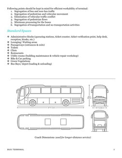 Modern Bus Terminal Design Guidelines | PDF | Bus | Ventilation ...