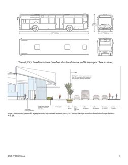 Modern Bus Terminal Design Guidelines | PDF | Bus | Ventilation ...