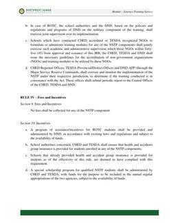 Module – Literacy Training Service 
 
 
 
 
b. In case of ROTC, the school authorities and the DND, based on the policies and
