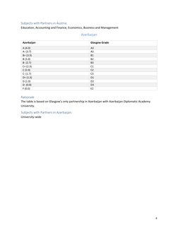 Glasgow University Grade Conversion Guide | PDF | Academia | Science