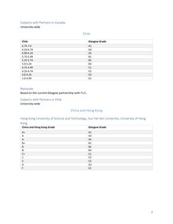 Glasgow University Grade Conversion Guide | PDF | Academia | Science