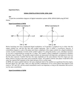 BPSK, QPSK, and QAM Constellation Diagrams | PDF | Modulation ...