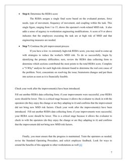 REBA Ergonomic Assessment Guide | PDF | Human Factors And Ergonomics | Risk