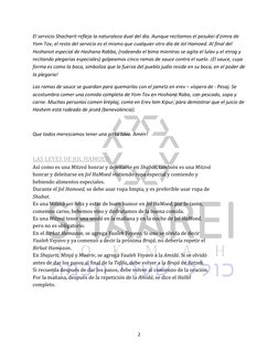 2 
 
El servicio Shacharit refleja la naturaleza dual del día. Aunque recitamos el pesukei d'zimra de 
Yom Tov, el resto de