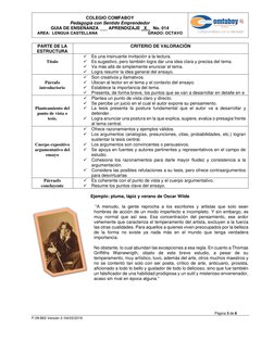 COLEGIO COMFABOY 
Pedagogía con Sentido Emprendedor 
GUIA DE ENSEÑANZA ___ APRENDIZAJE _X_   No. 014                  
AREA: