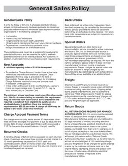 General Sales Policy
It is the the Policy of IDN, Inc. A wholesale distributor of door, 
access control and security hardware