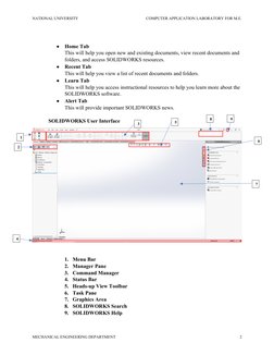 NATIONAL UNIVERSITY
 
    COMPUTER APPLICATION LABORATORY FOR M.E.

Home Tab
This will help you open new and existing docume