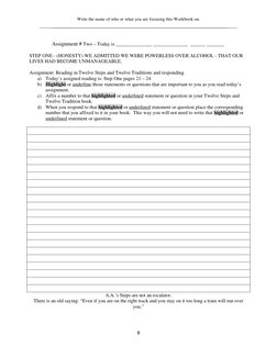 Write the name of who or what you are focusing this Workbook on.
___________________________________________________________