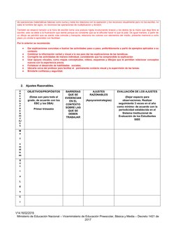 de operaciones matemáticas básicas como suma y resta los relaciona con la operación y los reconoce visualmente pero no los es