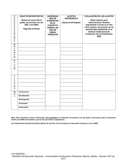 Á
R
E
A
S/
A
P
R
E
N
DI
Z
AJ
E
S
OBJETIVOS/PROPÓSITOS
(Estas son para todo el
grado, de acuerdo con los
EBC y los DBA)
Segund