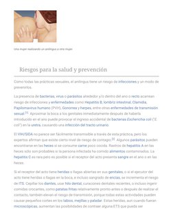 Anilingus: Práctica y Riesgos Sanitarios | PDF | Especialidades Medicas ...