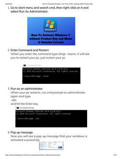 3/24/2021
How To Activate Windows 7 for Free (100% working 2020) Product Key
https://www.techjaspreet.com/how-to-activate-win