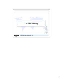 1
Anadrill Sugar Land Learning Center - SLC
Schlumberger
Anadrill
Well Planning
